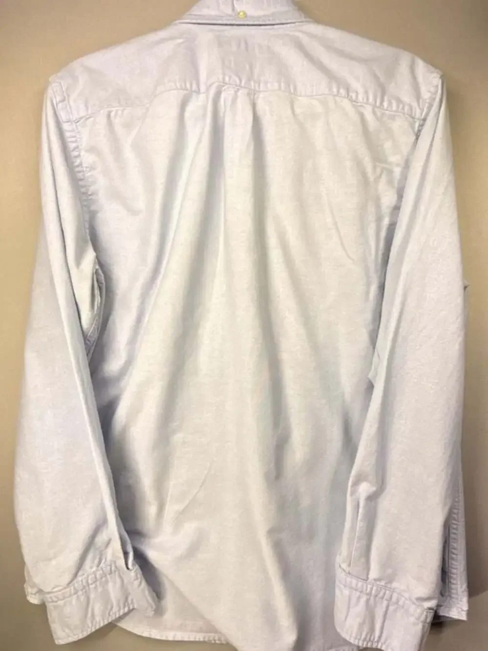 Banana Republic Camden Fit Men's Long Sleeve Stretch Oxford Button-Down Shirt